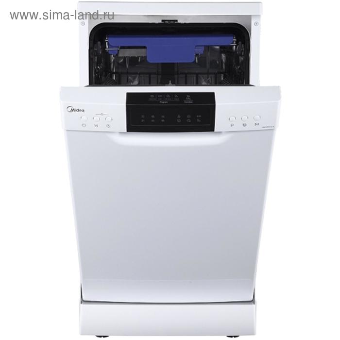 Посудомоечная машина Midea MFD45S110W, класс А++, 10 комплектов, 4 программы, белая - Фото 1