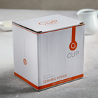 Кружка керамическая с крышкой и ложкой «Ананас», 400 мл, рисунок МИКС - фото 25314236