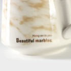 Чайная пара «Листочек», 3 предмета: чашка 320 мл, блюдце 25.5×16 см, ложка, керамика, жёлтая - Фото 5