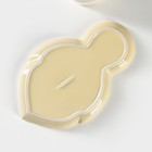 Чайная пара «Листочек», 3 предмета: чашка 320 мл, блюдце 25.5×16 см, ложка, керамика, жёлтая - Фото 8