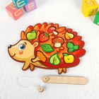 Магнитная рыбалка для детей «Ёжик» - Фото 1