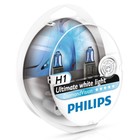 Лампа автомобильная Philips Diamond Vision, H1, 12 В, 55 Вт, набор 2 шт, 12258DVS2 - фото 292424