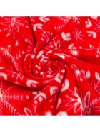 Плед флисовый новогодний «Экономь и Я. Снежинки» 150×200 см - Фото 6