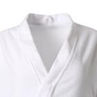 Халат махровый Экономь и Я женский, размер 46-48 цвет белый, 100% хлопок с AIRO, 320 г/м² - Фото 2