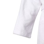 Халат махровый Экономь и Я женский, размер 46-48 цвет белый, 100% хлопок с AIRO, 320 г/м² - Фото 3