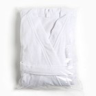 Халат махровый Экономь и Я женский, размер 46-48 цвет белый, 100% хлопок с AIRO, 320 г/м² - Фото 8