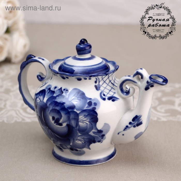 Чайник «Мечта», гжель - Фото 1