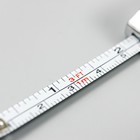 Рулетка на кольце "Эксперт" 1 метр металл МИКС 4х3,8х1,5 см - Фото 5