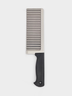 Нож для фигурной резки Доляна «Помощник», 26 см, чёрный 4466927