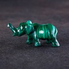 Сувенир "Слон", натуральный малахит - Фото 2