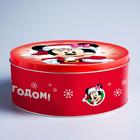 Коробка подарочная жестяная «Счастливого Нового года!», Микки Маус, МИКС - Фото 3