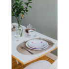 Тарелка обеденная Доляна «Флора», d=24 см, керамика - Фото 5