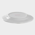 Тарелка керамическая пирожковая Доляна «Кассиопея», d=19 см, цвет чёрный - Фото 3