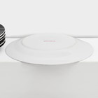 Набор посуды Доляна «Кассиопея», 24 предмета: тарелки d=19/21/24 см, чайная пара 200 мл, керамика, чёрный - Фото 9