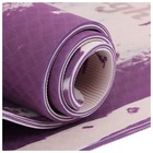 Коврик для йоги Sangh, 183×61×0,8 см, цвет фиолетовый - Фото 2