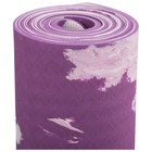 Коврик для йоги Sangh, 183×61×0,8 см, цвет фиолетовый - Фото 3