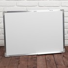 Доска магнитная 50×70 см, односторонняя, с полочкой под маркер, оборот гофрокартон, уценка - Фото 1