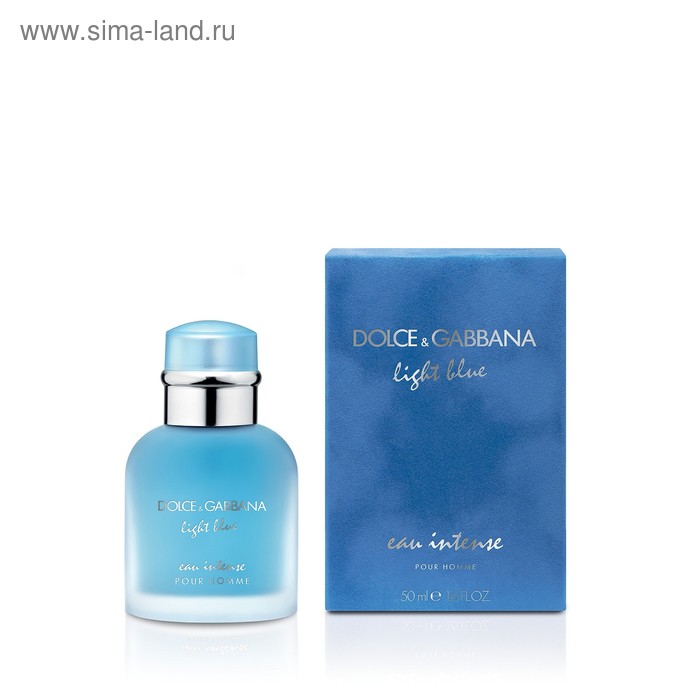 Парфюмерная вода Dolce & Gabbana Light Blue Intense Pour Homme, 50 мл - Фото 1