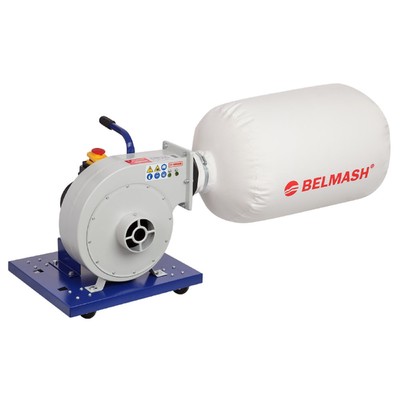 Вытяжная установка BELMASH DC850 D087A, 230 В, 750 Вт, мешок 370х500 мм, V 56 л