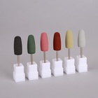 Фрезы силиконовые для полировки, в пакете, 6 шт., d=10 мм, разноцветные - Фото 3