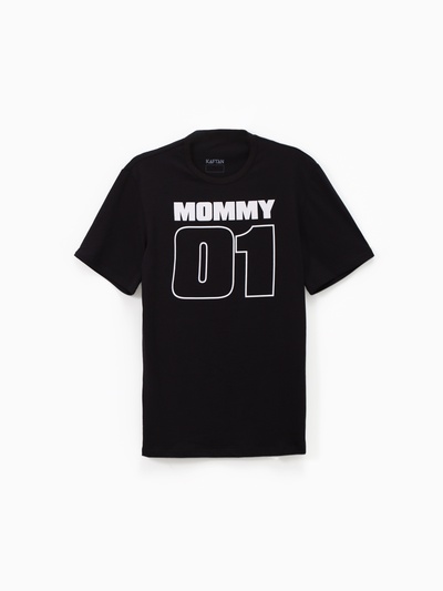 Футболка женская KAFTAN Sport Family, чёрная, размер 42