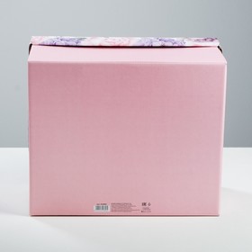 Коробка подарочная складная, упаковка, «Цветочная сказка», 31 х 25.5 х 16 см