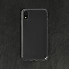Чехол LuazON для iPhone XR, силиконовый, тонкий, прозрачный - фото 8886442