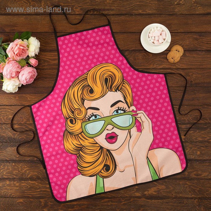 Фартук Этель Love Life "Куколка" 70х80см, 100%пэ - Фото 1