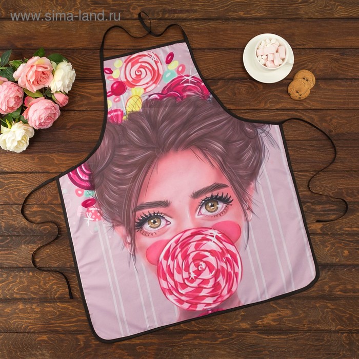 Фартук Этель Love Life "Сладкоежка" 70х80см, 100%пэ - Фото 1