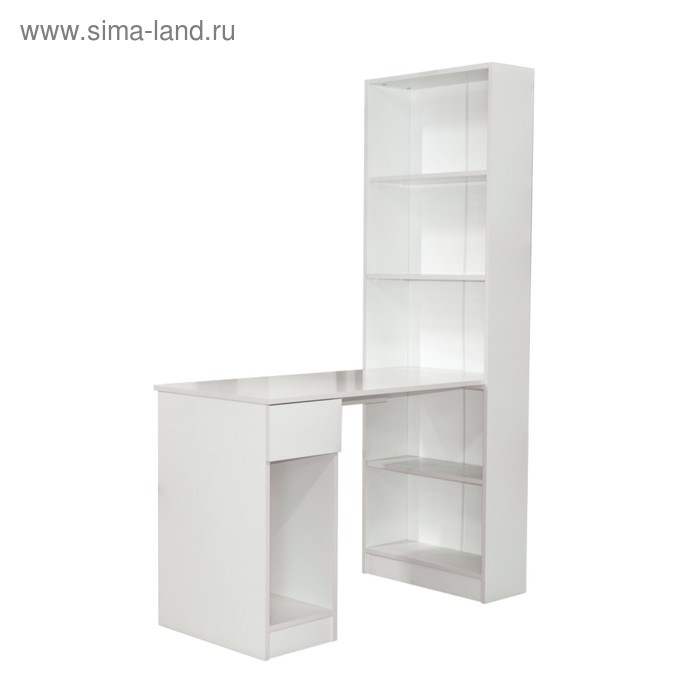 Стол письменный «Лайт 10.01», 1153×582×1790 мм, цвет белый - Фото 1