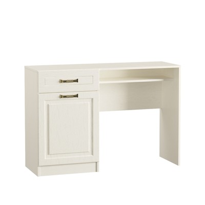 Столик туалетный «Ливерпуль 12.46», 1198×413×823 мм, цвет белый/ясень ваниль