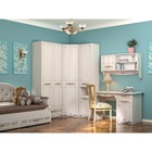 Полка навесная Флоренция 10.119, 1100х269х642, Ясень анкор - фото 120396123