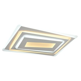 

Люстра G61195/90WT, 185Вт LED, цвет белый, с ПДУ