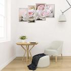 Модульная картина "Розы" 25*40-2, 20*53-1, 29*53-1, 60х100 см - фото 38555122