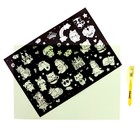 Набор для творчества «Рисунки светом» на магнитной основе, для девочек - Фото 2