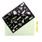 Набор для творчества «Рисунки светом», на магнитной основе, для мальчиков, ручка с фонариком - Фото 2