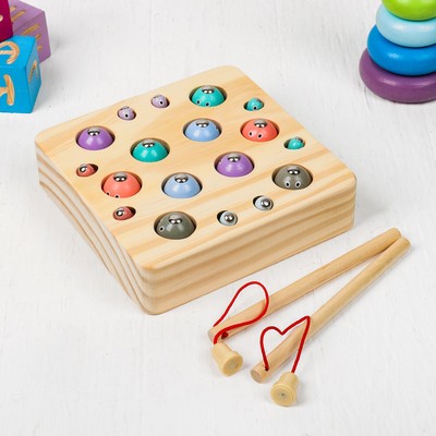 Игрушка развивающая «Рыбалка» 6×18×17 см