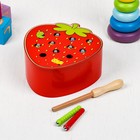 Игрушка развивающая рыбалка «Клубника», 7×15.5×17 см - Фото 1