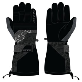 Перчатки 509 Range с утеплителем, серый, чёрный, L