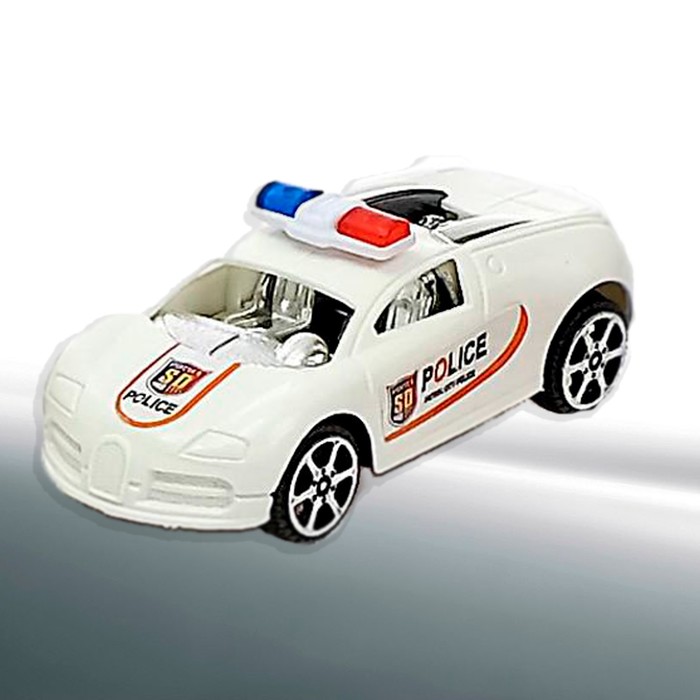 Машина инерционная «Полиция», набор 6 шт. - фото 1880515025
