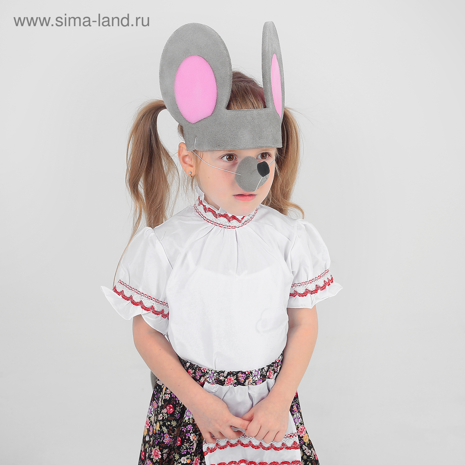 Костюм мышки для девочки своими руками