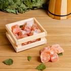 Соль гималайская колотая розовая в ящике, 1 кг - фото 9726015