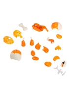 Электронный конструктор «Робот-лисёнок», интерактивный, сенсорный, на батарейках, 20 деталей - Фото 5