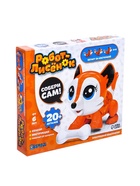 Электронный конструктор «Робот-лисёнок», интерактивный, сенсорный, на батарейках, 20 деталей - Фото 8