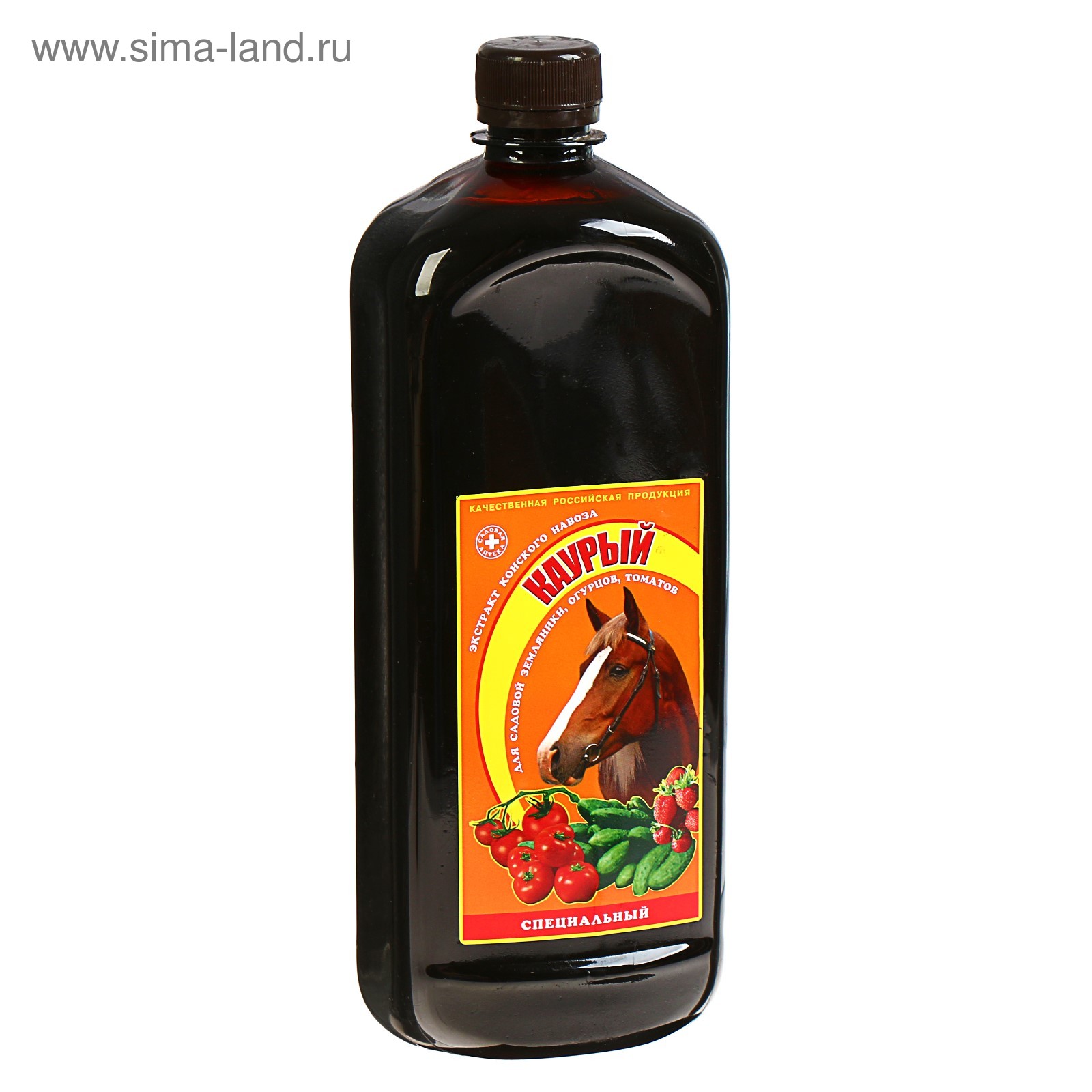 Экстракт конского навоза "Каурый", для садово-огородных культур, 1 л ...