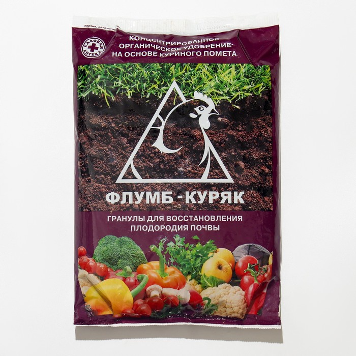 Гранулы для восстановления плодородия почвы «Флумб куряк», 1 кг - Фото 1
