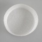 Форма для выпечки белая, 9 х 2,5 см - Фото 3