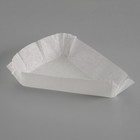 Форма для выпечки белая, форма треугольник, 10,2 х 10,2 х 7,5 х 2,5 см - фото 318244926