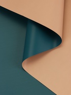 Плёнка для цветов, двусторонняя «Градиент» бежевый - малахит, 0.5×10 м - Фото 1