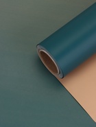 Плёнка для цветов, двусторонняя «Градиент» бежевый - малахит, 0.5×10 м - Фото 2